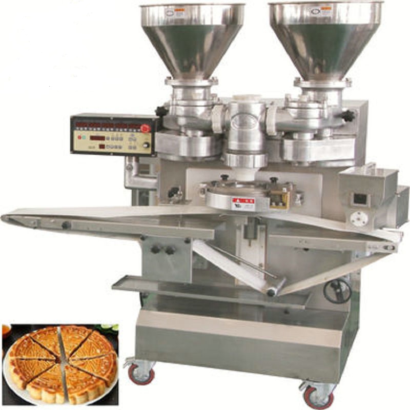 220V 110V 1Ph Automatic Food Encrusting Machine For Big Pie