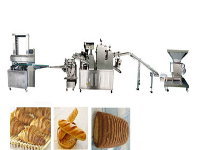 4 KW Automatic Shredded Bread Production Line Produce Sweet Products