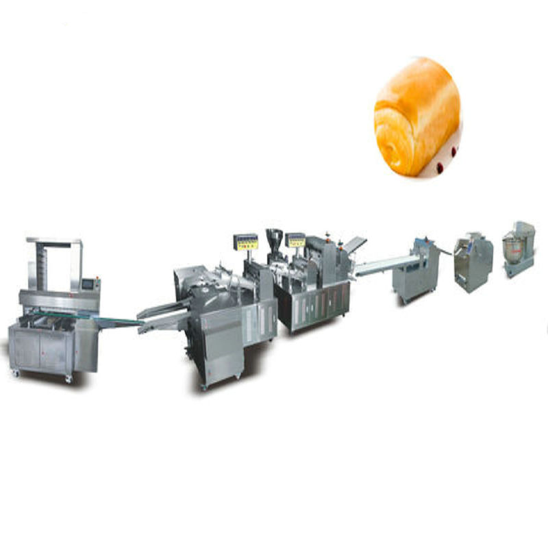 CE Two Line 4.5KW Bread Production Line For Airlines